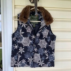 Eddie Bauer down vest XS